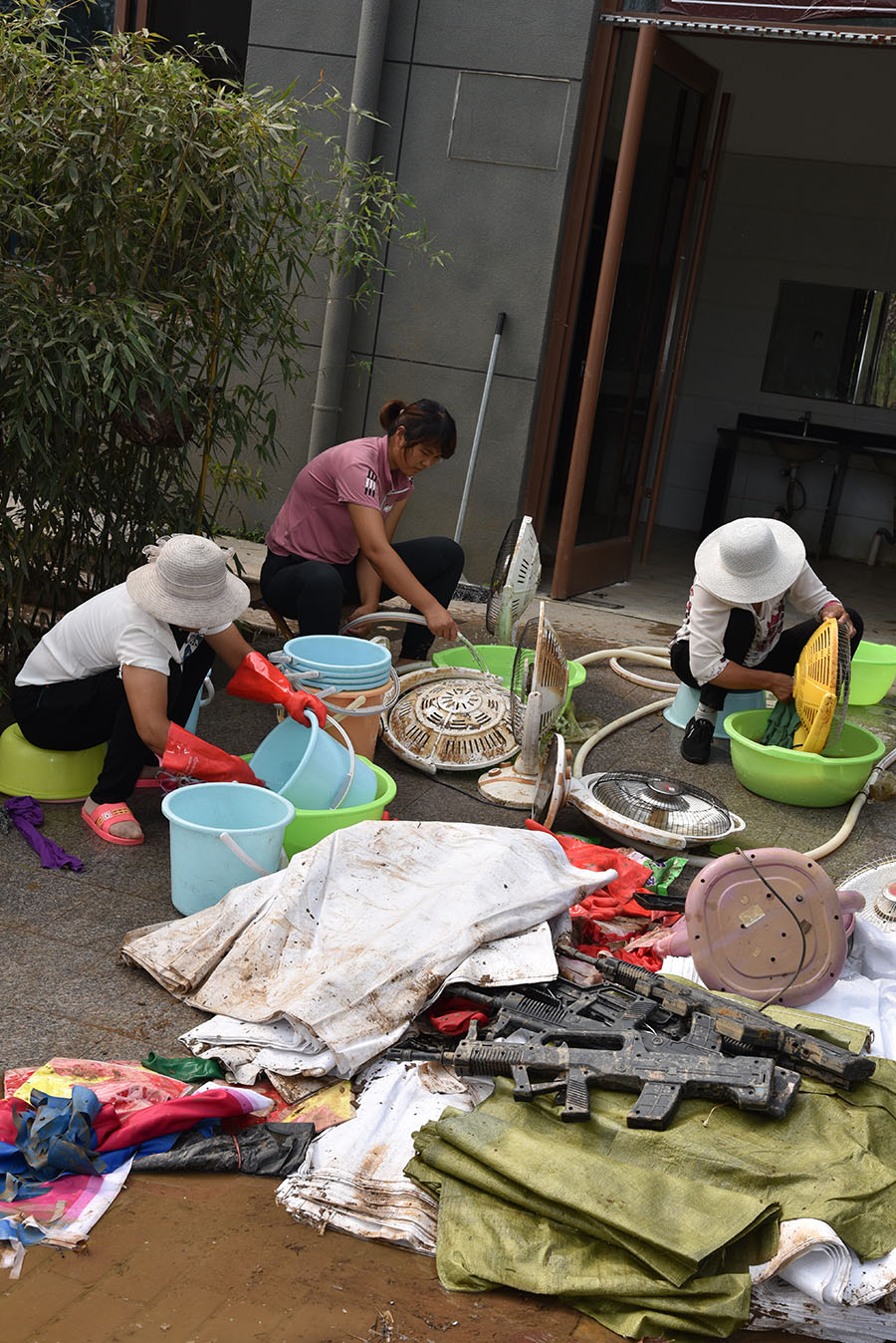 沭河古道景區(qū)災(zāi)后重建進展快